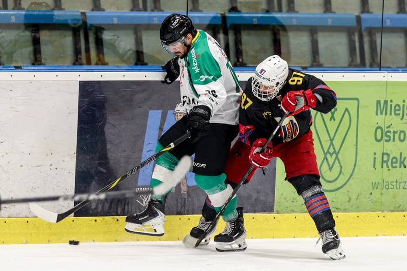 Ice Hockey. Tauron Hokej Liga. JKH GKS Jastrzebie - BS Polonia Bytom. 16.11.2025