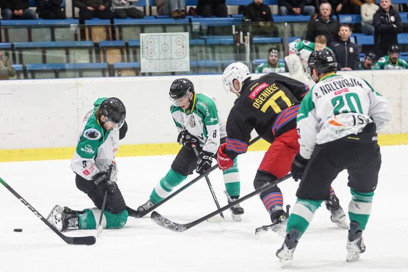Ice Hockey. Tauron Hokej Liga. JKH GKS Jastrzebie - BS Polonia Bytom. 16.11.2025