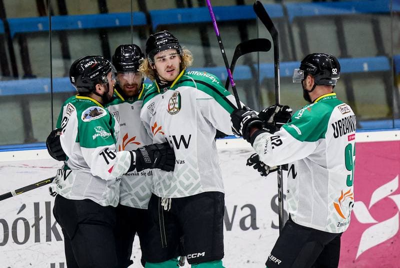 Ice Hockey. Tauron Hokej Liga. JKH GKS Jastrzebie - BS Polonia Bytom. 16.11.2025