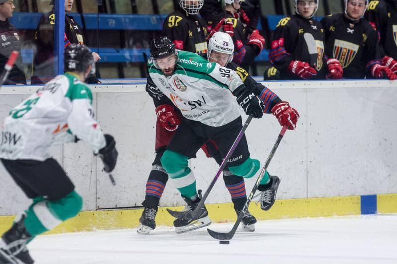 Ice Hockey. Tauron Hokej Liga. JKH GKS Jastrzebie - BS Polonia Bytom. 16.11.2025