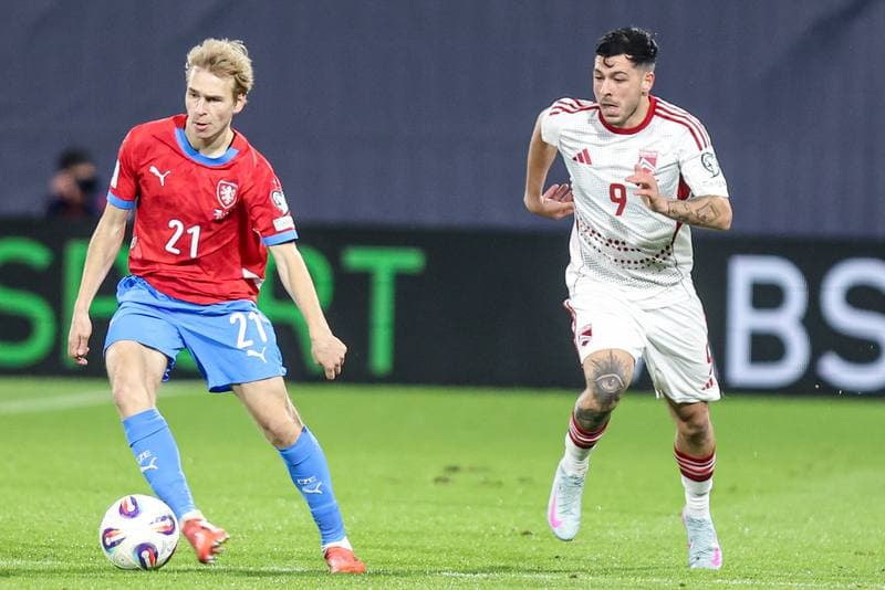 Football. FIFA World Cup Qualifiers. Czech Republic - Gibraltar. 17.11.2025
