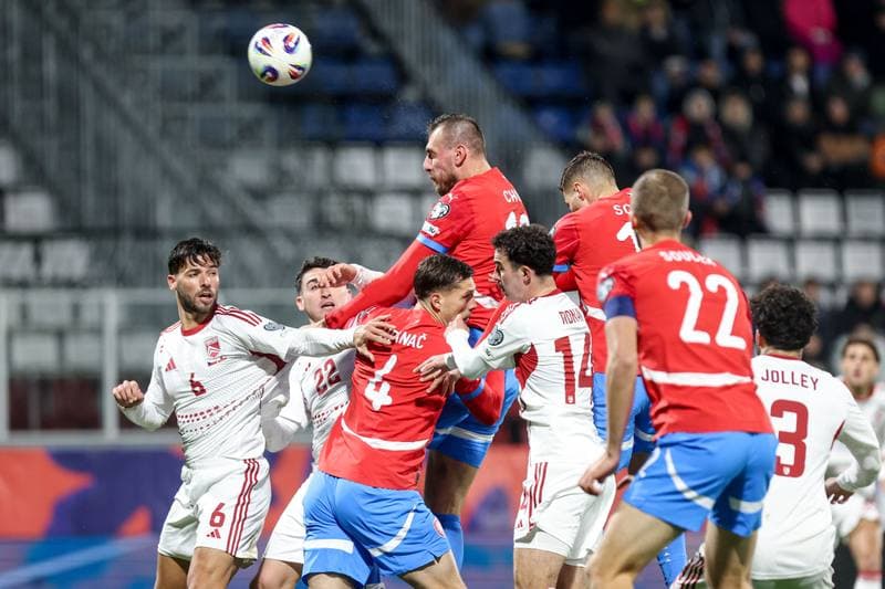 Football. FIFA World Cup Qualifiers. Czech Republic - Gibraltar. 17.11.2025