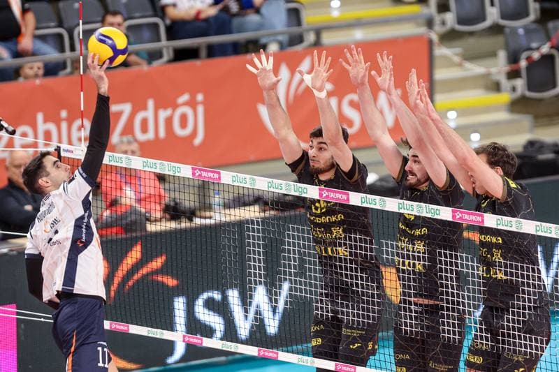 Volleyball. PlusLiga. JSW Jastrzebski Wegiel - Bogdanka LUK Lublin. 19.11.2025