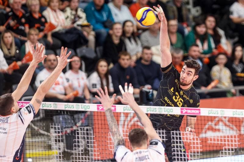 Volleyball. PlusLiga. JSW Jastrzebski Wegiel - Bogdanka LUK Lublin. 19.11.2025