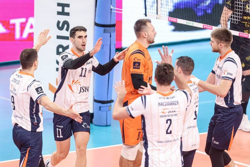 Volleyball. PlusLiga. JSW Jastrzebski Wegiel - Bogdanka LUK Lublin. 19.11.2025