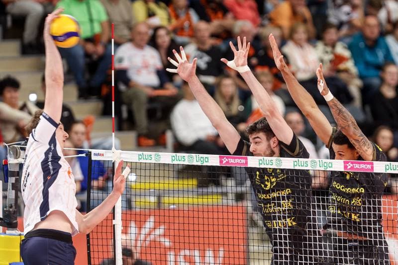Volleyball. PlusLiga. JSW Jastrzebski Wegiel - Bogdanka LUK Lublin. 19.11.2025