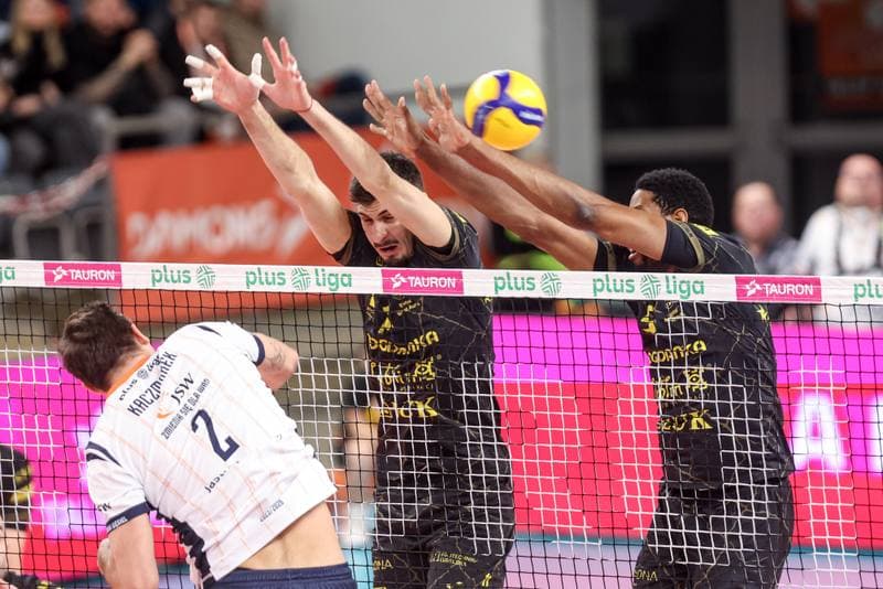 Volleyball. PlusLiga. JSW Jastrzebski Wegiel - Bogdanka LUK Lublin. 19.11.2025