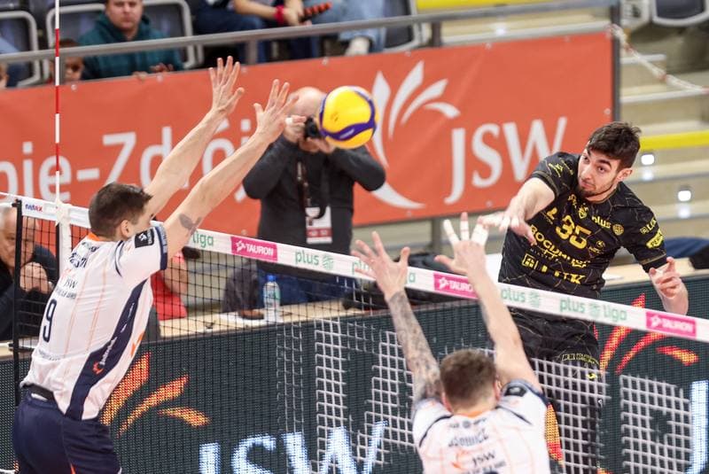 Volleyball. PlusLiga. JSW Jastrzebski Wegiel - Bogdanka LUK Lublin. 19.11.2025
