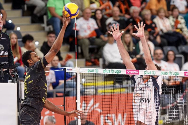 Volleyball. PlusLiga. JSW Jastrzebski Wegiel - Bogdanka LUK Lublin. 19.11.2025