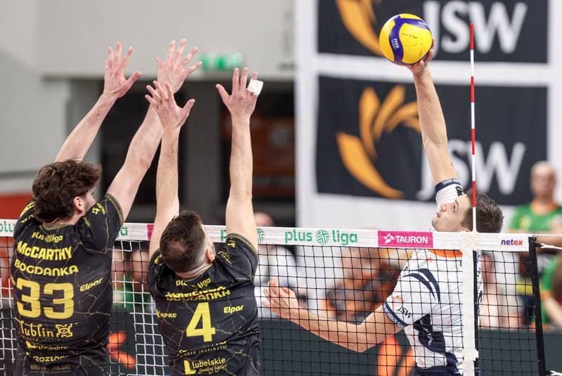 Volleyball. PlusLiga. JSW Jastrzebski Wegiel - Bogdanka LUK Lublin. 19.11.2025