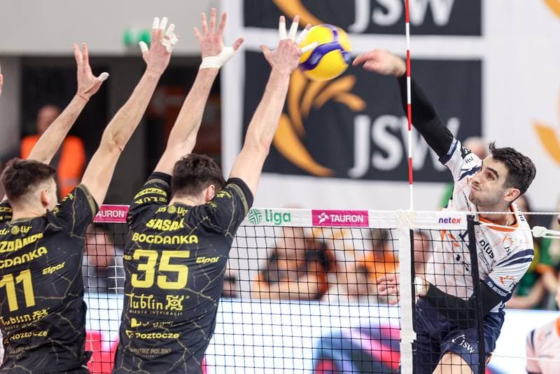 Volleyball. PlusLiga. JSW Jastrzebski Wegiel - Bogdanka LUK Lublin. 19.11.2025