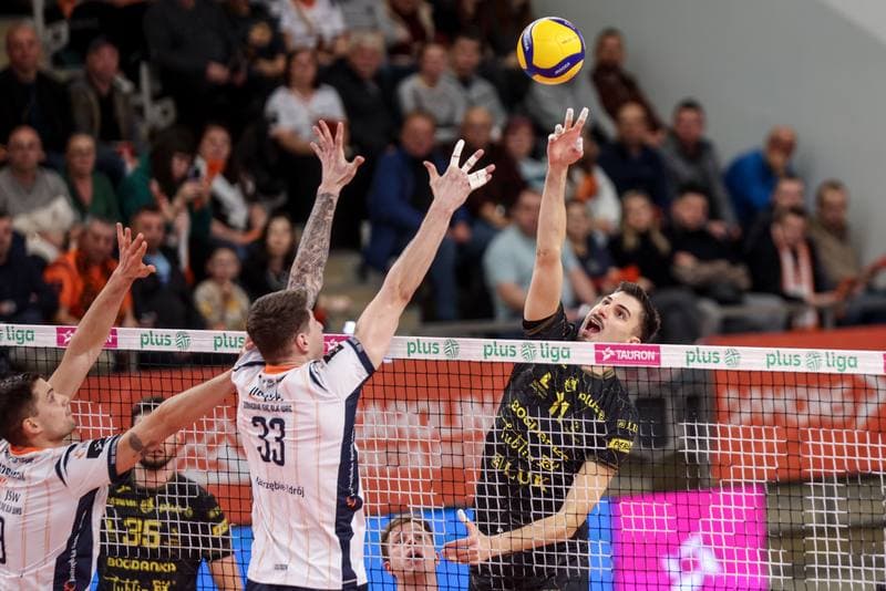Volleyball. PlusLiga. JSW Jastrzebski Wegiel - Bogdanka LUK Lublin. 19.11.2025