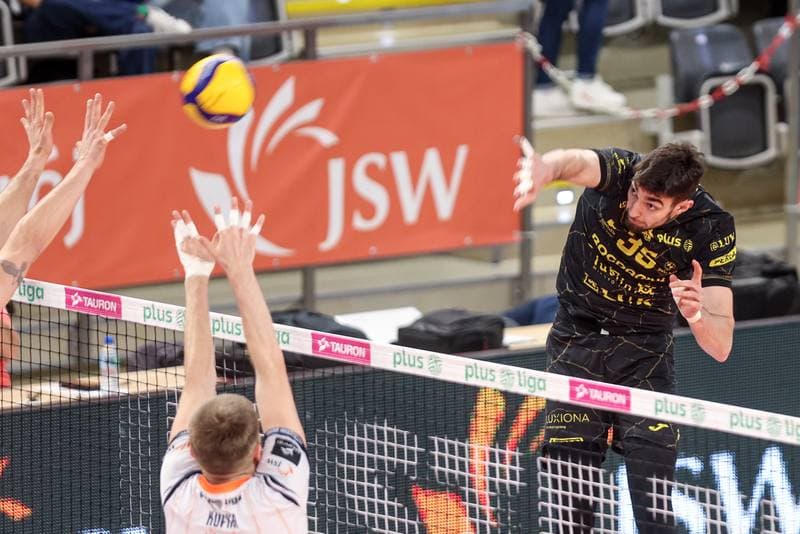Volleyball. PlusLiga. JSW Jastrzebski Wegiel - Bogdanka LUK Lublin. 19.11.2025