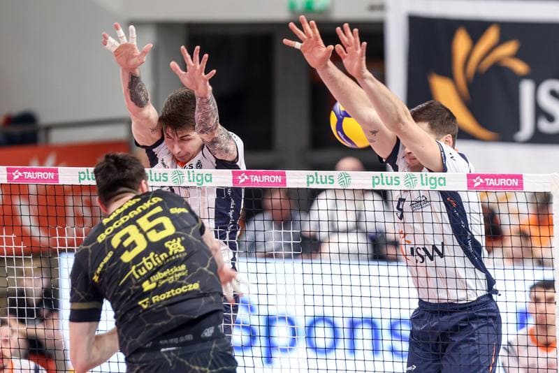 Volleyball. PlusLiga. JSW Jastrzebski Wegiel - Bogdanka LUK Lublin. 19.11.2025