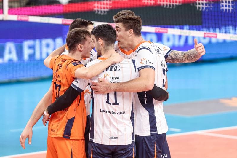 Volleyball. PlusLiga. JSW Jastrzebski Wegiel - Bogdanka LUK Lublin. 19.11.2025
