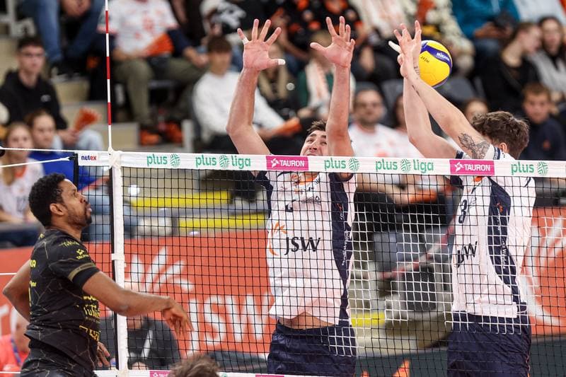 Volleyball. PlusLiga. JSW Jastrzebski Wegiel - Bogdanka LUK Lublin. 19.11.2025