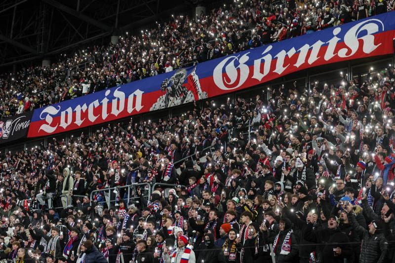 Football. PKO BP Ekstraklasa. Gornik Zabrze - Wisla Plock. 21.11.2025
