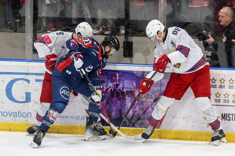Ice Hockey. Tauron Hokej Liga. BS Polonia Bytom - KH Energa Torun. 23.11.2025