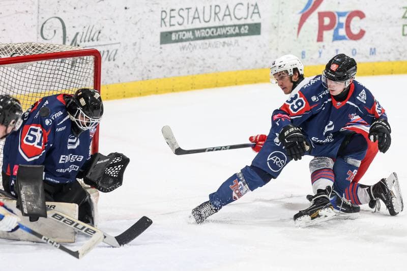 Ice Hockey. Tauron Hokej Liga. BS Polonia Bytom - KH Energa Torun. 23.11.2025