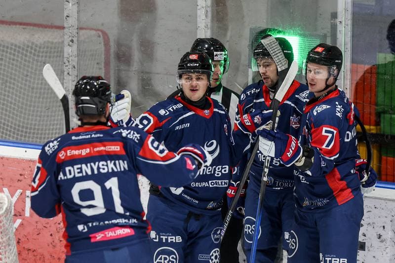 Ice Hockey. Tauron Hokej Liga. BS Polonia Bytom - KH Energa Torun. 23.11.2025