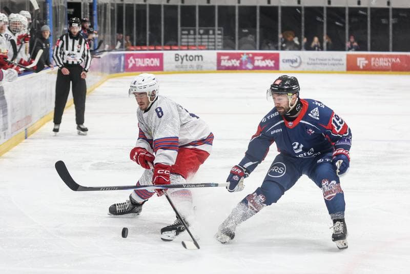 Ice Hockey. Tauron Hokej Liga. BS Polonia Bytom - KH Energa Torun. 23.11.2025