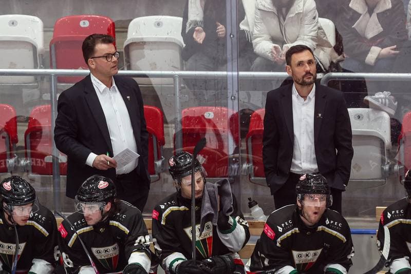 Ice Hockey. Tauron Hokej Liga. ECB Zaglebie Sosnowiec - GKS Tychy. 02.12.2025