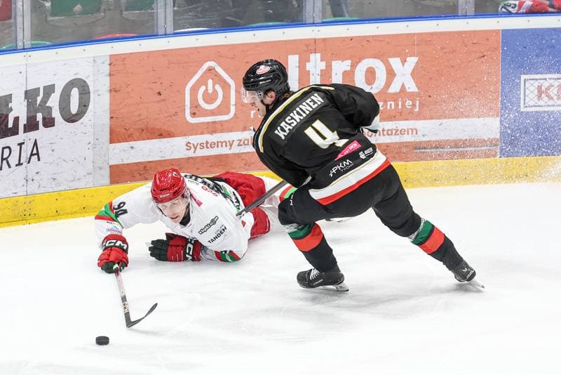 Ice Hockey. Tauron Hokej Liga. ECB Zaglebie Sosnowiec - GKS Tychy. 02.12.2025