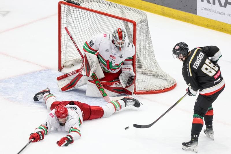Ice Hockey. Tauron Hokej Liga. ECB Zaglebie Sosnowiec - GKS Tychy. 02.12.2025