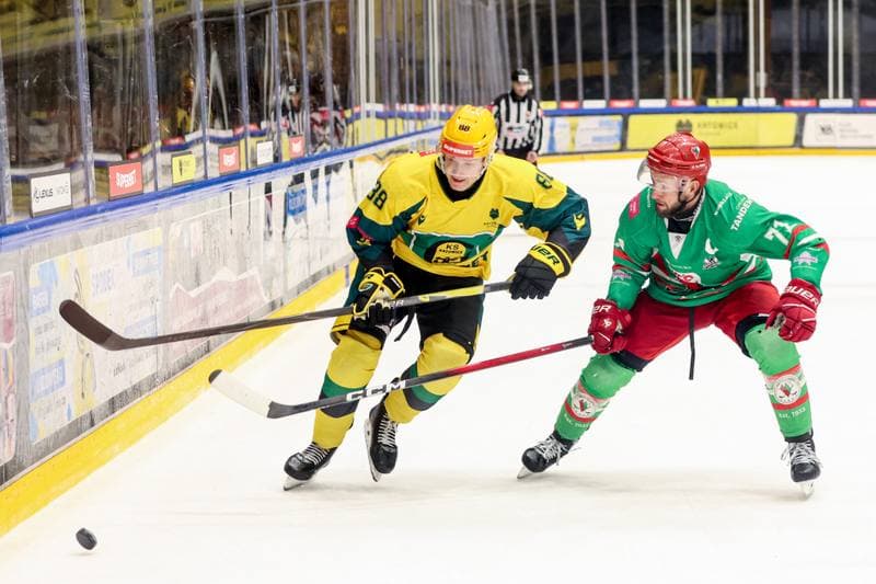 Ice Hockey. Tauron Hokej Liga. GKS Katowice - ECB Zaglebie Sosnowiec. 05.12.2025