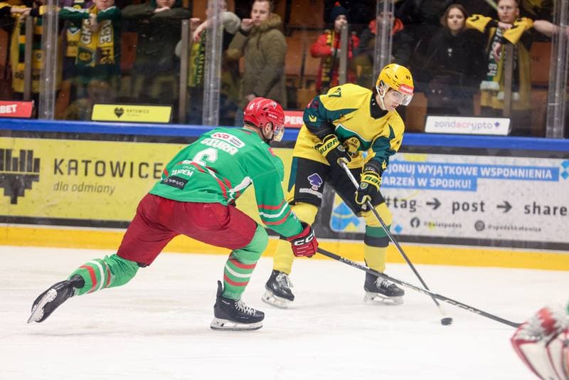 Ice Hockey. Tauron Hokej Liga. GKS Katowice - ECB Zaglebie Sosnowiec. 05.12.2025