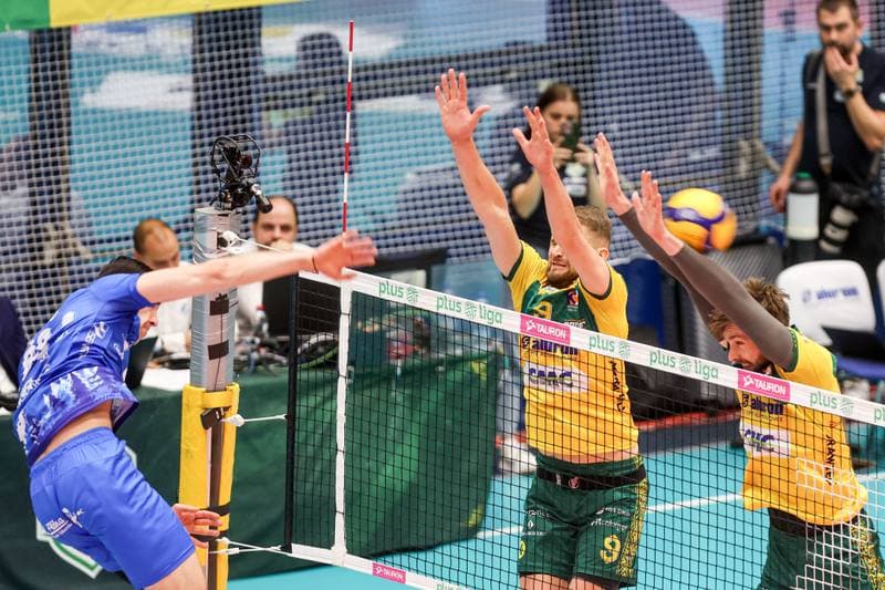 Volleyball. PlusLiga. Aluron CMC Warta Zawiercie - Slepsk Malow Suwalki. 06.12.2025