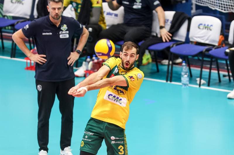 Volleyball. PlusLiga. Aluron CMC Warta Zawiercie - Slepsk Malow Suwalki. 06.12.2025