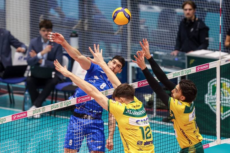 Volleyball. PlusLiga. Aluron CMC Warta Zawiercie - Slepsk Malow Suwalki. 06.12.2025