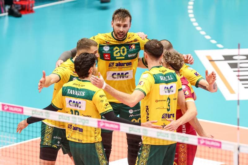 Volleyball. PlusLiga. Aluron CMC Warta Zawiercie - Slepsk Malow Suwalki. 06.12.2025