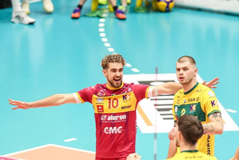 Volleyball. PlusLiga. Aluron CMC Warta Zawiercie - Slepsk Malow Suwalki. 06.12.2025