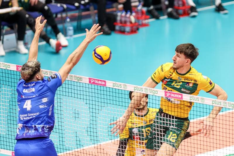 Volleyball. PlusLiga. Aluron CMC Warta Zawiercie - Slepsk Malow Suwalki. 06.12.2025