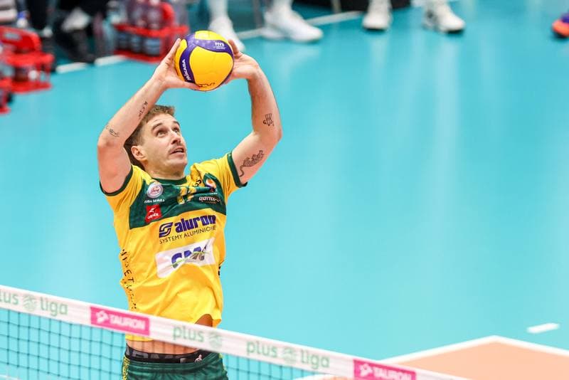 Volleyball. PlusLiga. Aluron CMC Warta Zawiercie - Slepsk Malow Suwalki. 06.12.2025