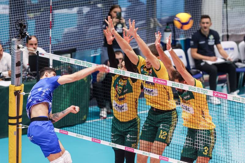 Volleyball. PlusLiga. Aluron CMC Warta Zawiercie - Slepsk Malow Suwalki. 06.12.2025