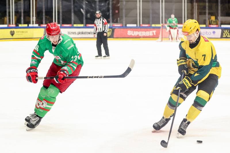 Ice Hockey. Tauron Hokej Liga. GKS Katowice - ECB Zaglebie Sosnowiec. 05.12.2025