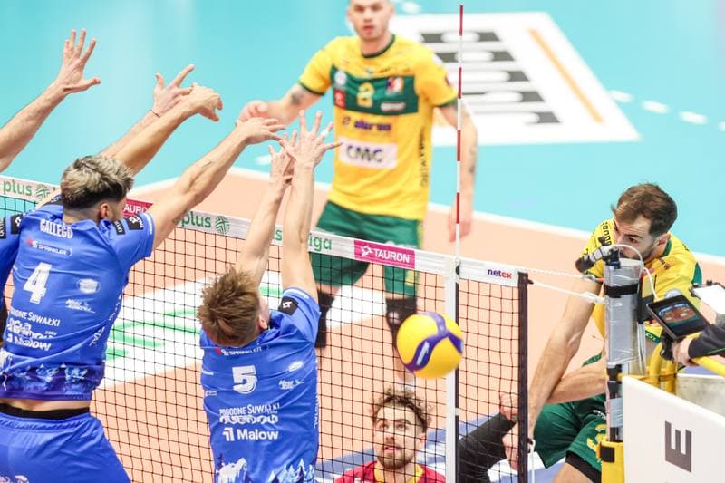 Volleyball. PlusLiga. Aluron CMC Warta Zawiercie - Slepsk Malow Suwalki. 06.12.2025