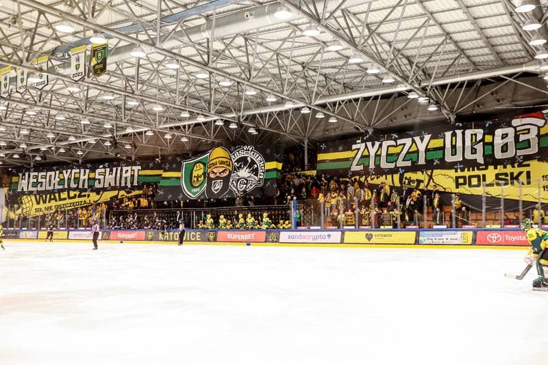 Ice Hockey. Tauron Hokej Liga. GKS Katowice - GKS Tychy. 19.12.2025