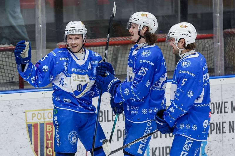 Ice Hockey. Tauron Hokej Liga. BS Polonia Bytom - KS Unia Oswiecim. 21.12.2025