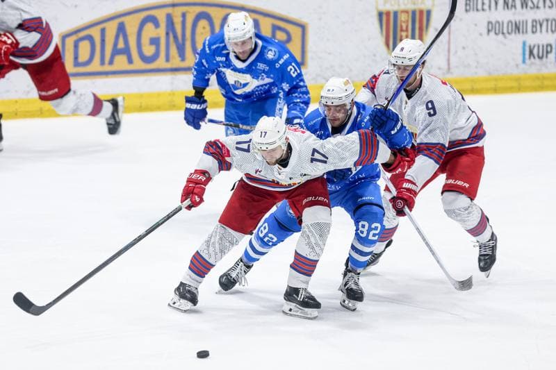 Ice Hockey. Tauron Hokej Liga. BS Polonia Bytom - KS Unia Oswiecim. 21.12.2025