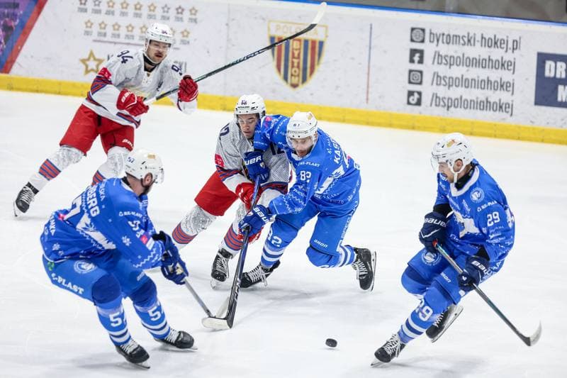 Ice Hockey. Tauron Hokej Liga. BS Polonia Bytom - KS Unia Oswiecim. 21.12.2025