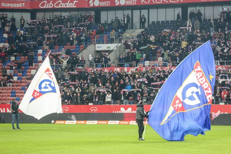 Football. PKO BP Ekstraklasa. Gornik Zabrze - Pogon Szczecin. 21.02.2026