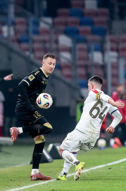 Football. PKO BP Ekstraklasa. Gornik Zabrze - Pogon Szczecin. 21.02.2026