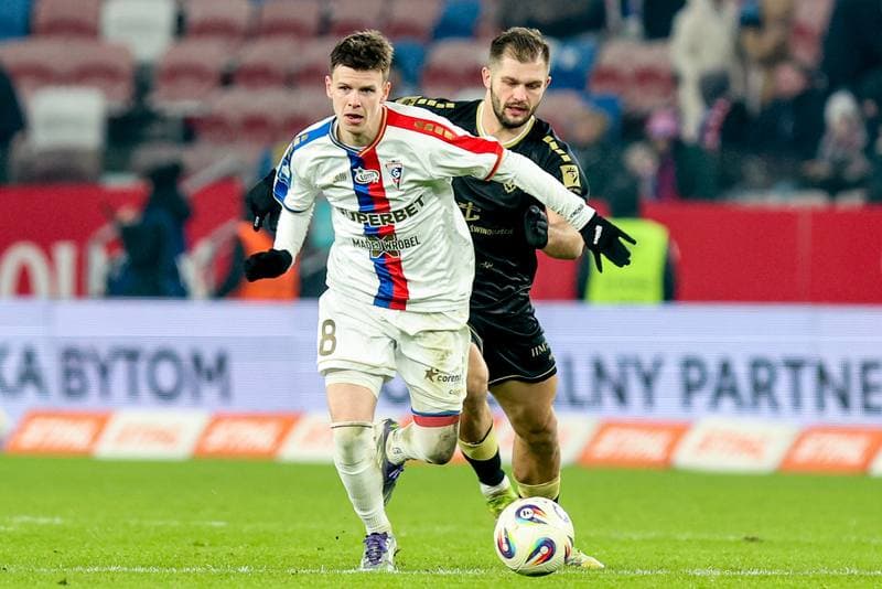 Football. PKO BP Ekstraklasa. Gornik Zabrze - Pogon Szczecin. 21.02.2026