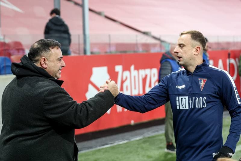 Football. PKO BP Ekstraklasa. Gornik Zabrze - Pogon Szczecin. 21.02.2026