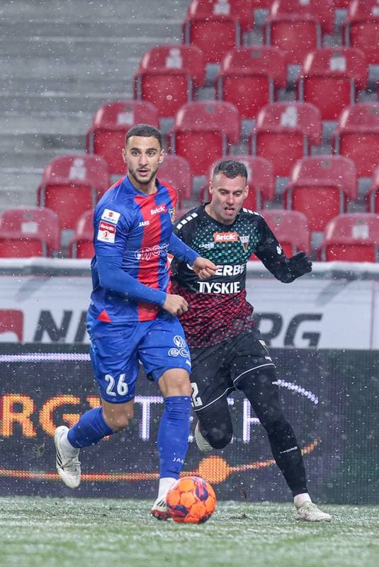 Football. Betclic I liga. GKS Tychy - Odra Opole. 16.02.2026