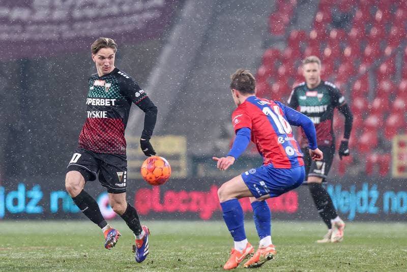 Football. Betclic I liga. GKS Tychy - Odra Opole. 16.02.2026